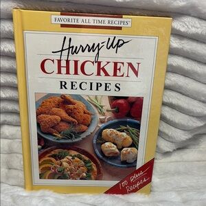 Vintage New in Plastic Hurry-Up Hamburger Recipes Cookbook